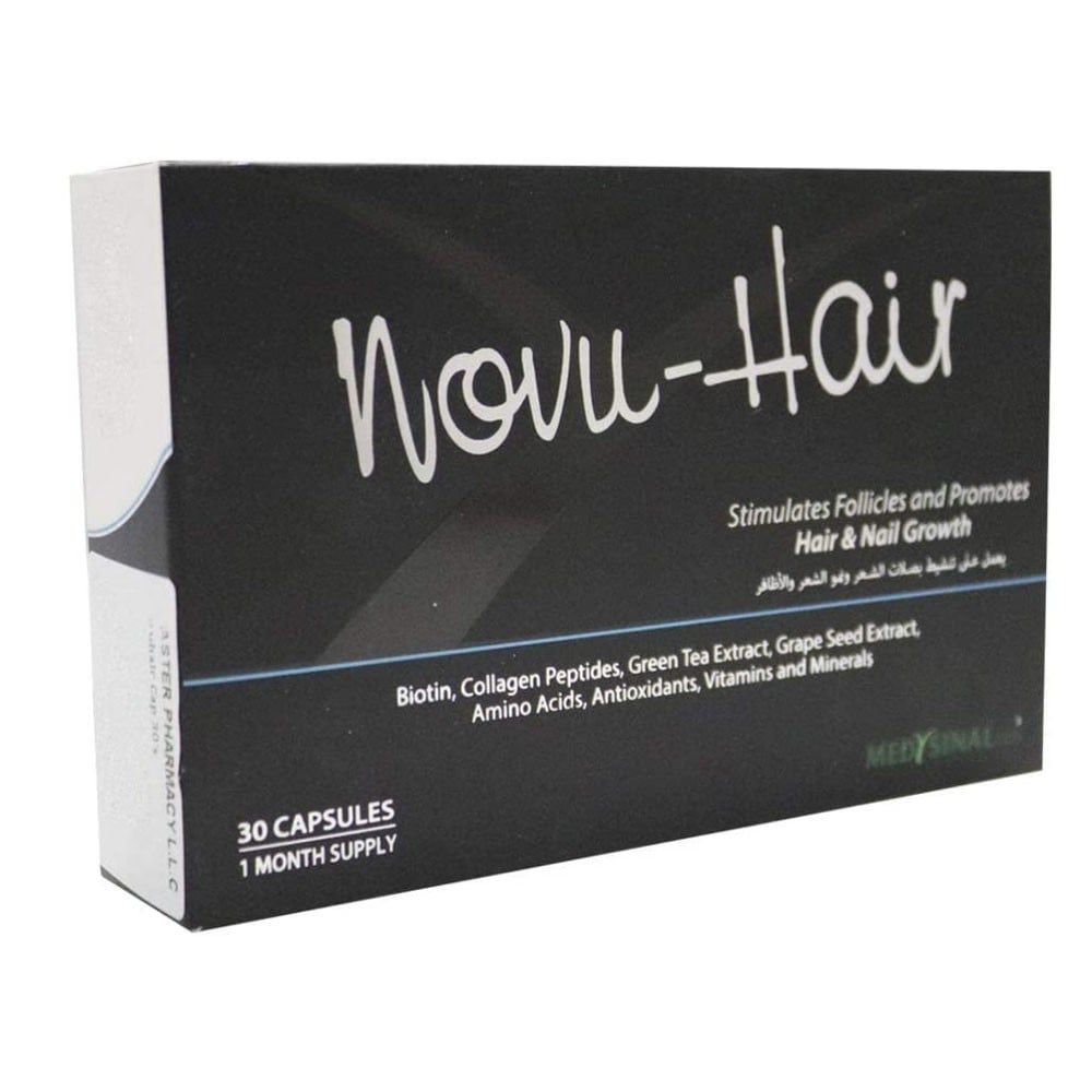 Novu Hair Capsules 30 Count