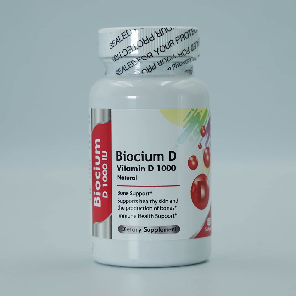 Biocium D 1000 Iu 60 Softgels