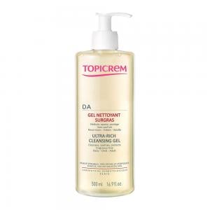 Topicrem Ad Hypoallergenic Ultra-Rich Face And Body Cleansing Gel for Sensitive Dry And Atopic Skin 500 ml